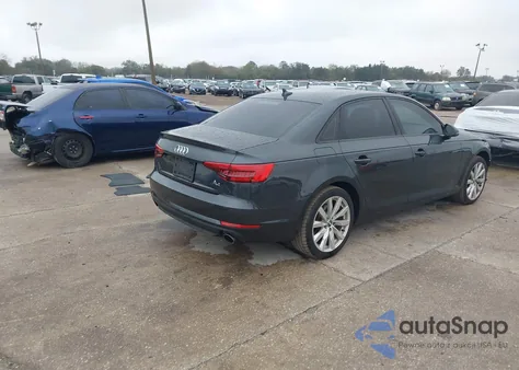 2017 Audi A4 2.0T Ultra Premium from USA, damaged, VIN WAUGMAF45HN033235